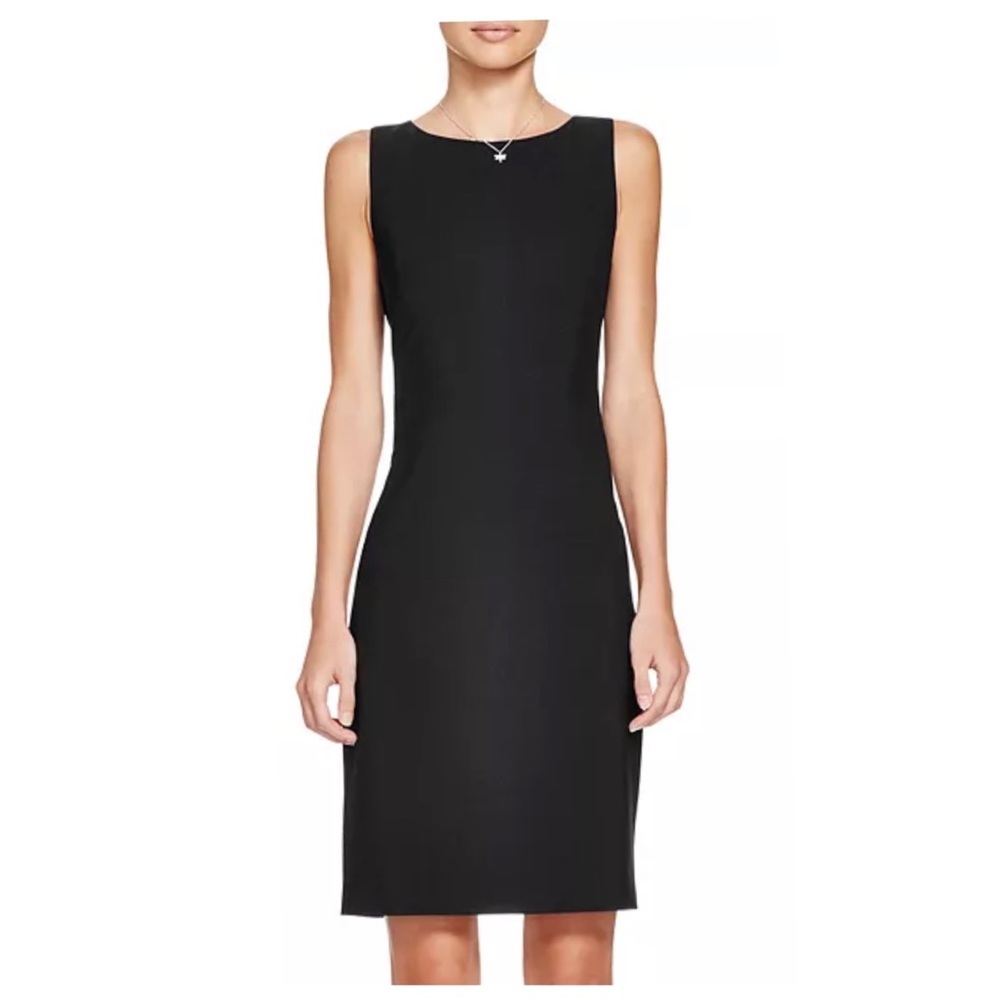 Theory Betty 2B Edition Black Sleeveless Cocktail Dress